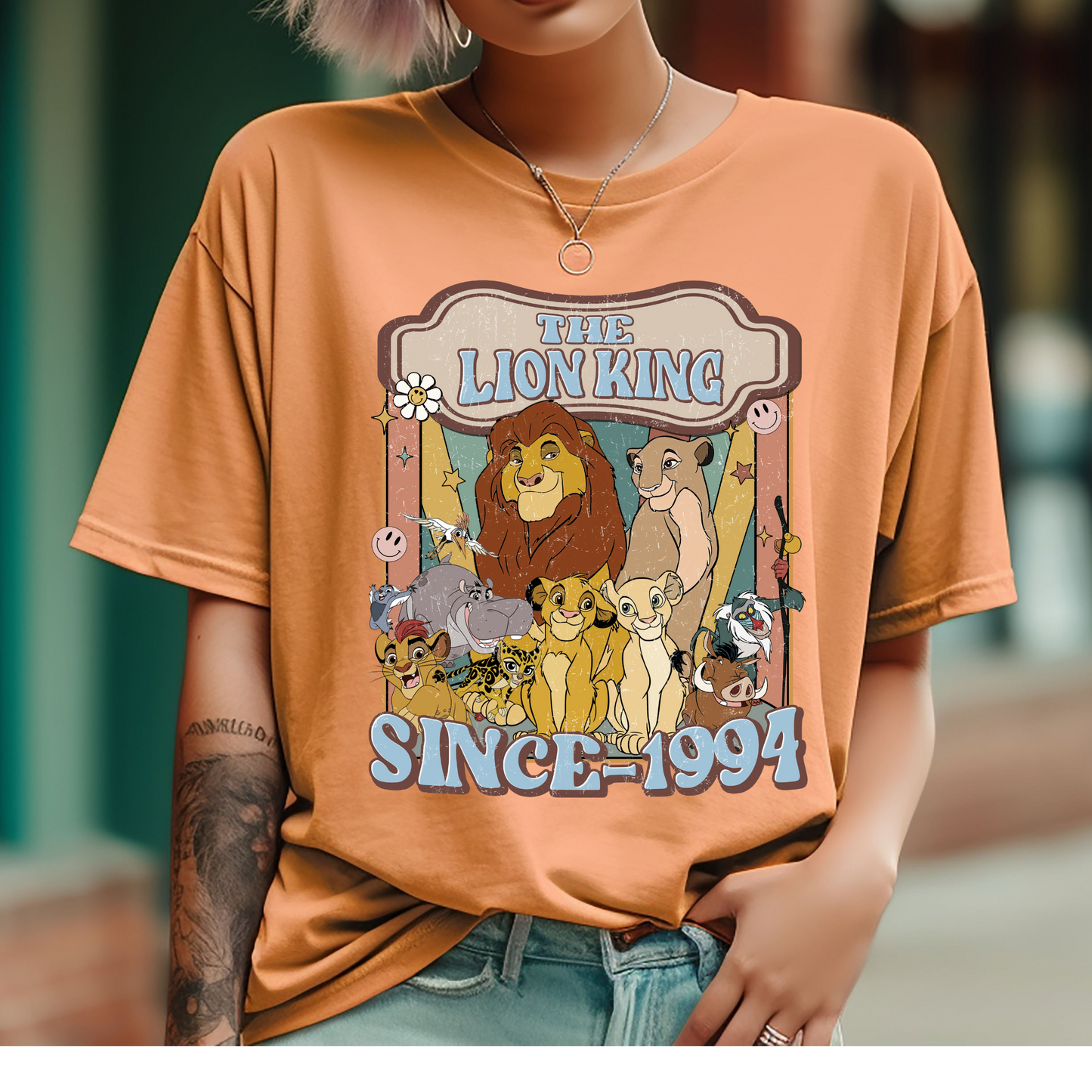 Disney Retro Lion King Print