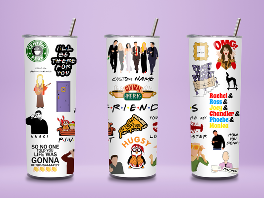 FRIENDS FAN TUMBLER (WHITE)